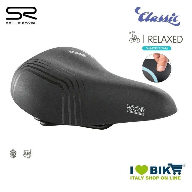 Sella 277x215 Mm Selle Royal Roomy, Relaxed, Unisex 1 Sella 277x215 Mm Selle Royal Roomy, Relaxed, Unisex