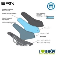 Sella 288x170 Mm Memory Foam, Donna 5 Sella 288x170 Mm Memory Foam, Donna -Brn Knog Outlet sella 288x170 mm memory foam donna 2