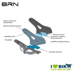 Sella 290x193 Mm Memory Foam Flow, Unisex, Relax 5 Sella 290x193 Mm Memory Foam Flow, Unisex, Relax -Brn Knog Outlet sella 290x193 mm memory foam flow unisex relax 2