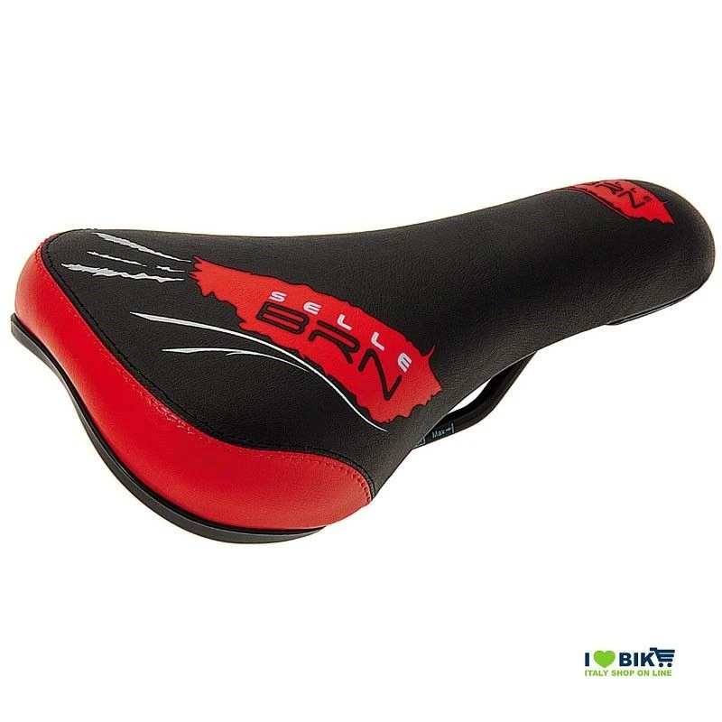 Sella Bimbo 16-20 Nera Rosso Shoponline Accesoori Bici Vendita 1 Sella Bimbo 16-20 Nera Rosso Shoponline Accesoori Bici Vendita