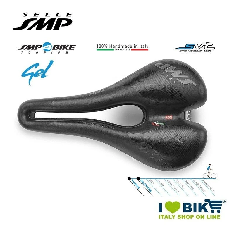 Sella SMP Large Lady Gel, Nera 2 Sella SMP Large Lady Gel, Nera - immagine 2