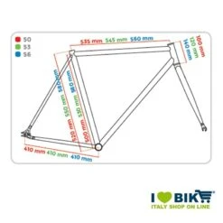 Telaio In Acciaio Fixed 50 Saldature TIG Forcella Da 1” Filettata Grezzo -Brn Knog Outlet telaio acciaio fixed 50 saldature tig grezzo 1